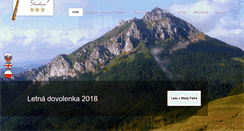 Desktop Screenshot of apartmany-terchova.sk